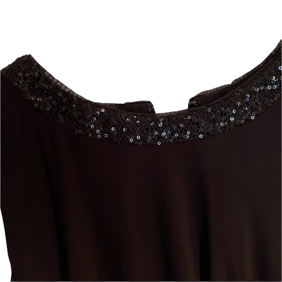 Women’s black sequin dress size medium - Picture 2 of 13